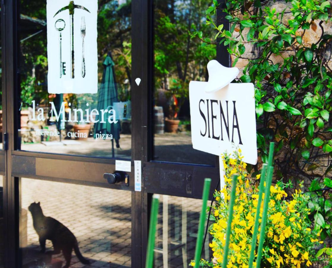 Podere La Miniera Relax & Food Сиена Экстерьер фото